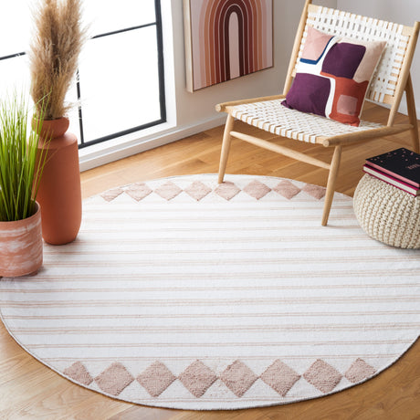 Safavieh Montauk Mtk708U Pink/Ivory Rug.