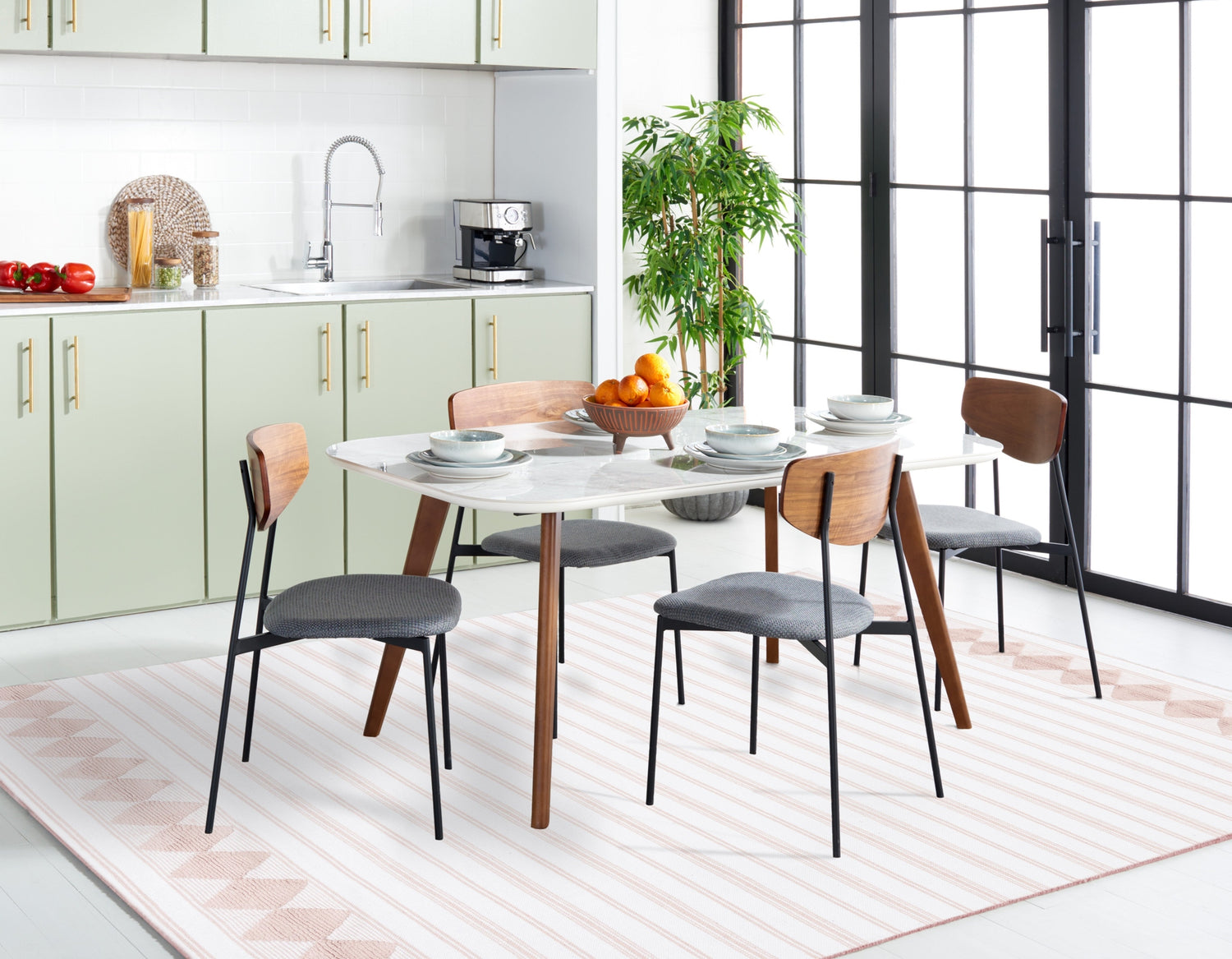 Safavieh Montauk Mtk708U Pink/Ivory Rug.