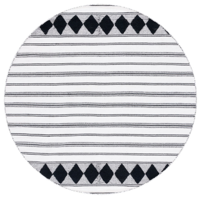 Safavieh Montauk Mtk708Z Black/Ivory Rug.
