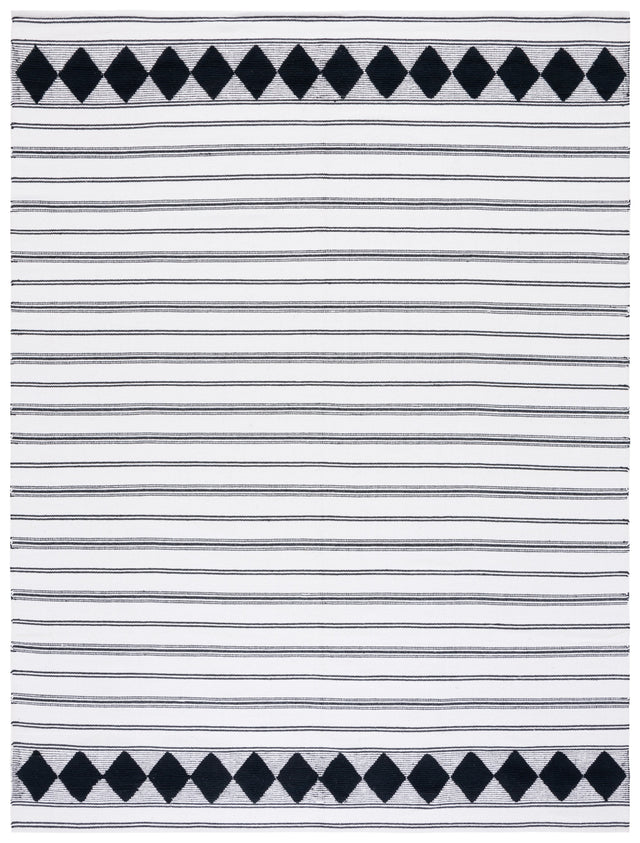 Safavieh Montauk Mtk708Z Black/Ivory Rug.