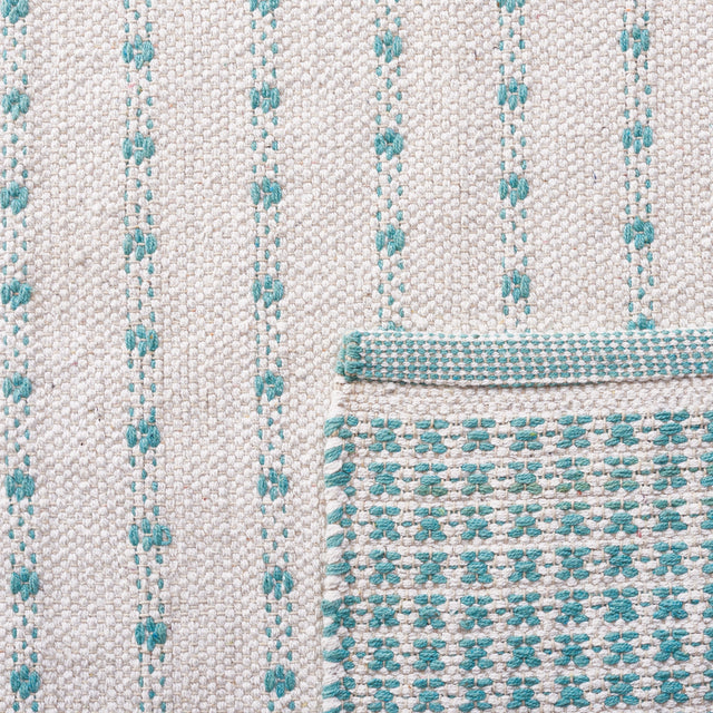 Safavieh Montauk Mtk714J Aqua/Ivory Rug.