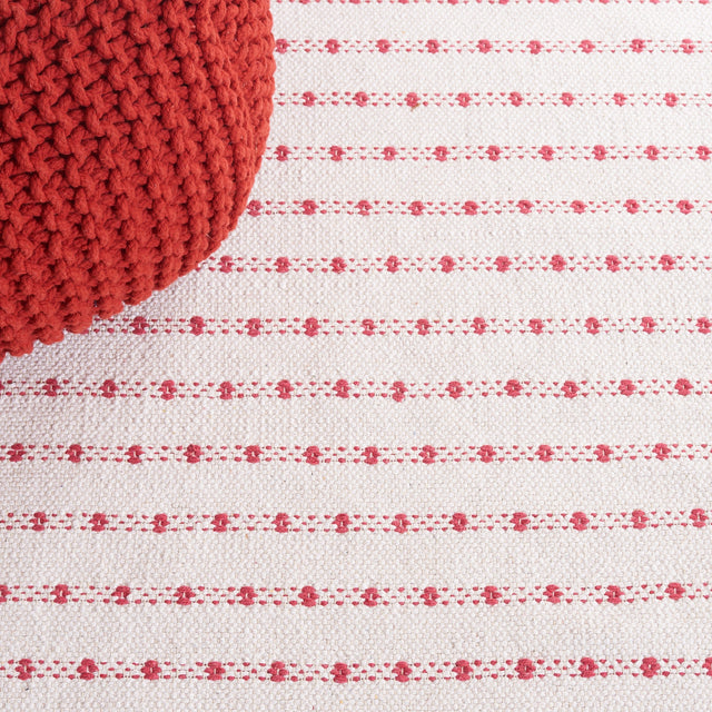 Safavieh Montauk Mtk714Q Red/Ivory Rug.