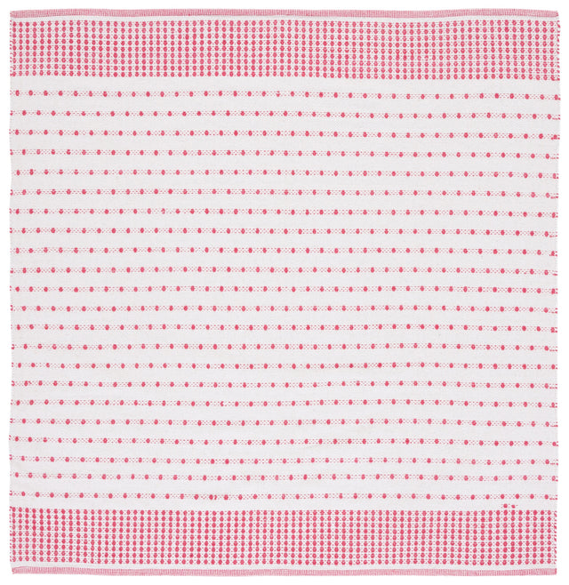 Safavieh Montauk Mtk714Q Red/Ivory Rug.