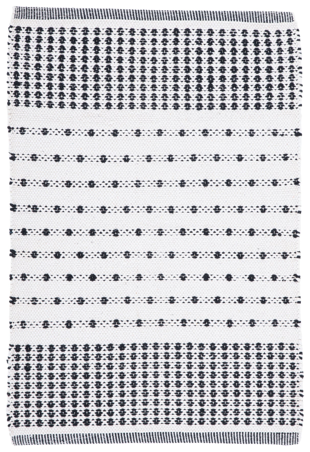 Safavieh Montauk Mtk714Z Black/Ivory Rug.