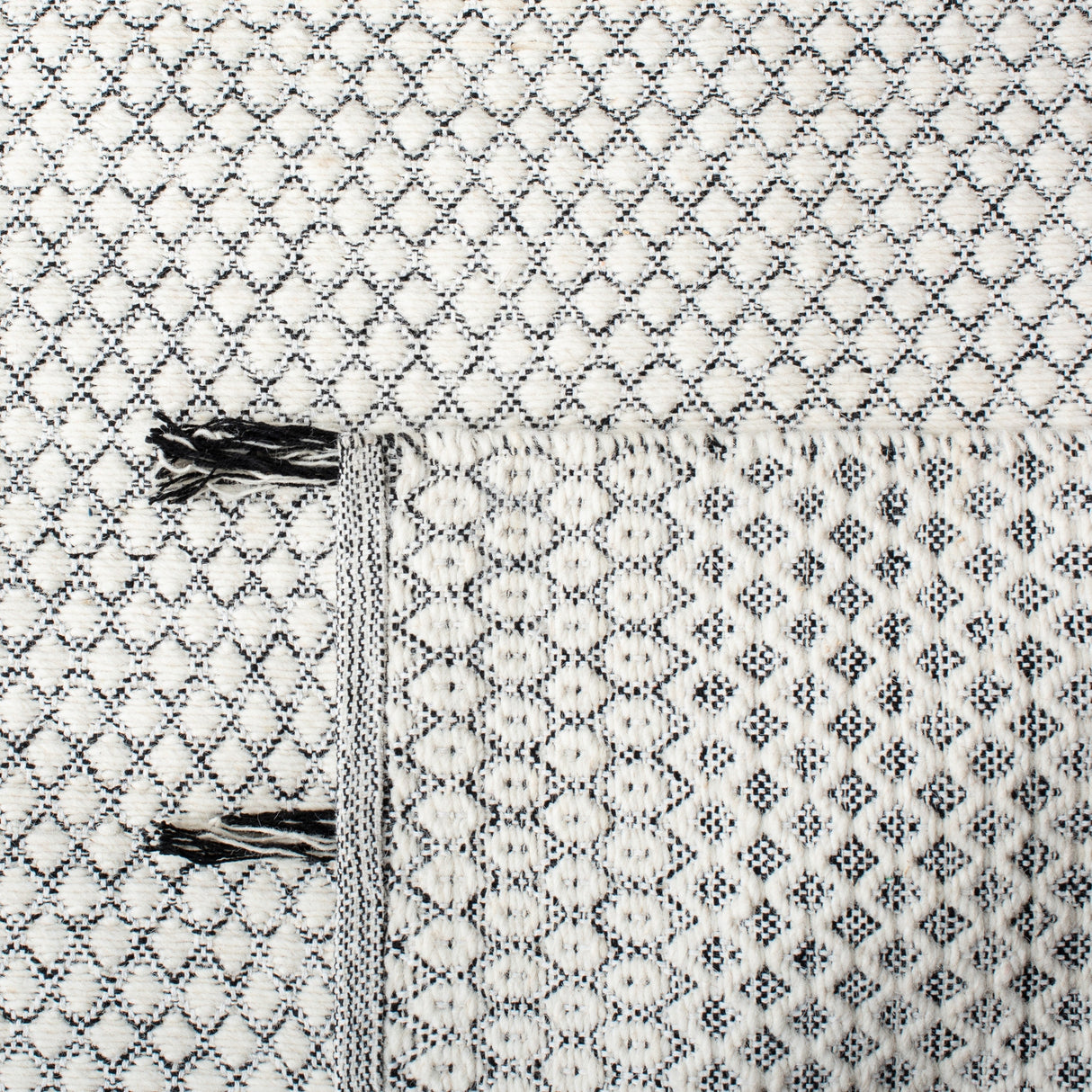 Safavieh Montauk Mtk813A Ivory/Black Rugs.