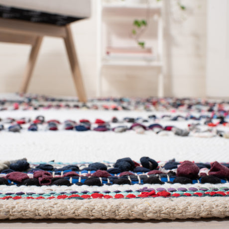 Safavieh Montauk Mtk815A Ivory/Blue Rugs.
