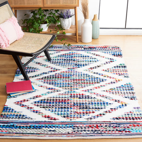 Safavieh Montauk Mtk817A Ivory/Blue Rugs.