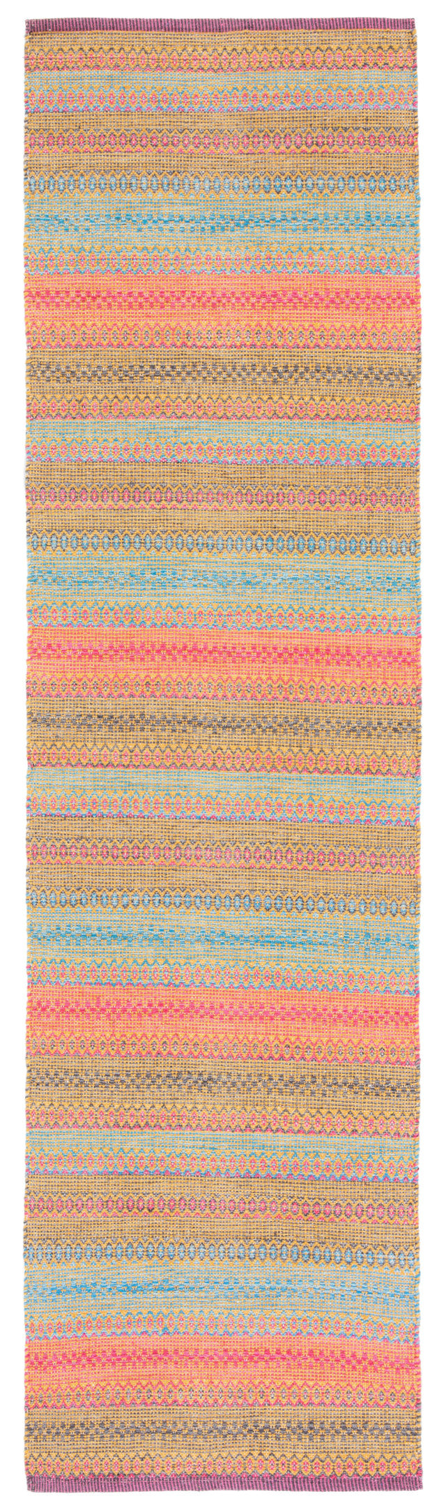 Safavieh Montauk Mtk851U Blue/Pink Rug.