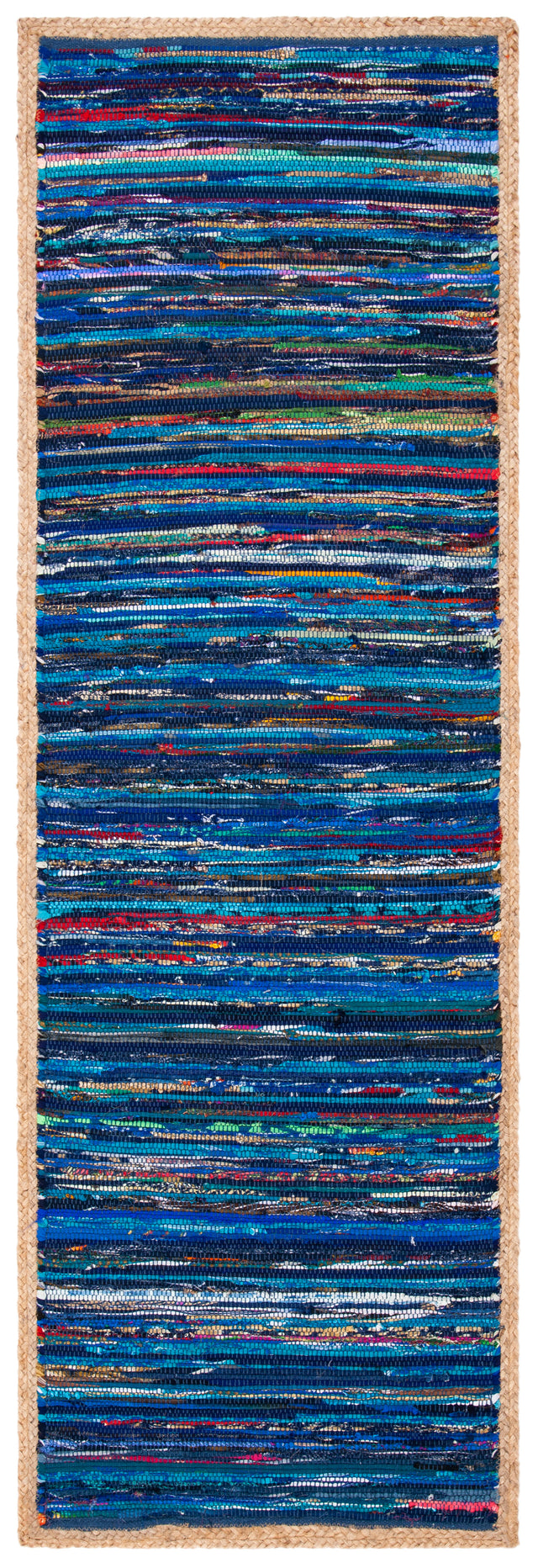 Safavieh Montauk Mtk960M Blue/Natural Rugs.