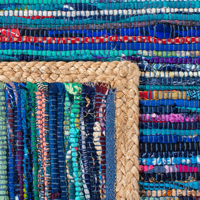 Safavieh Montauk Mtk960M Blue/Natural Rugs.