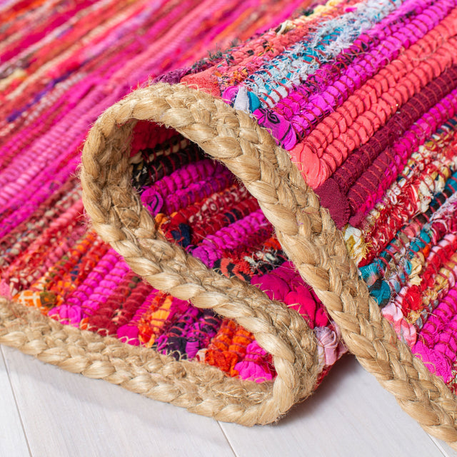 Safavieh Montauk Mtk960Q Red/Natural Rugs.