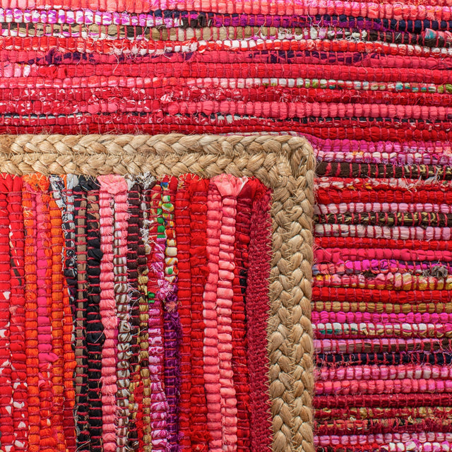 Safavieh Montauk Mtk960Q Red/Natural Rugs.