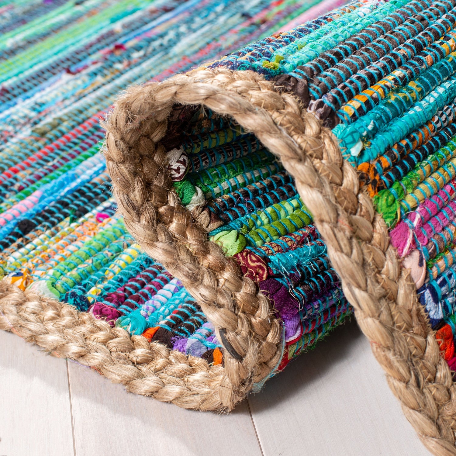 Safavieh Montauk Mtk960Y Green/Natural Rugs.