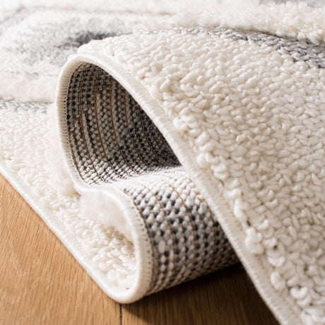 Safavieh Moroccan Tassel Shag Mts601F Ivory/Grey Rug.