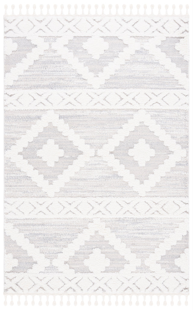 Safavieh Moroccan Tassel Shag Mts640A Ivory/Beige Rug.