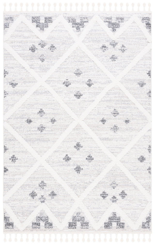 Safavieh Moroccan Tassel Shag Mts644A Beige/Ivory Rug.