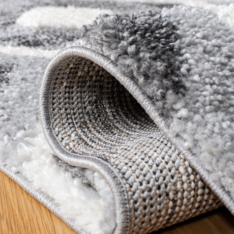 Safavieh Moroccan Tassel Shag Mts656F Grey/Ivory Rugs.
