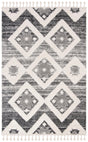 Safavieh Moroccan Tassel Shag Mts664G Grey/Ivory Rug.