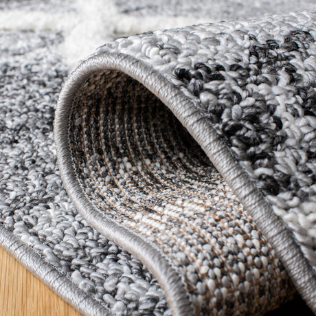 Safavieh Moroccan Tassel Shag Mts674F Grey/Ivory Rugs.