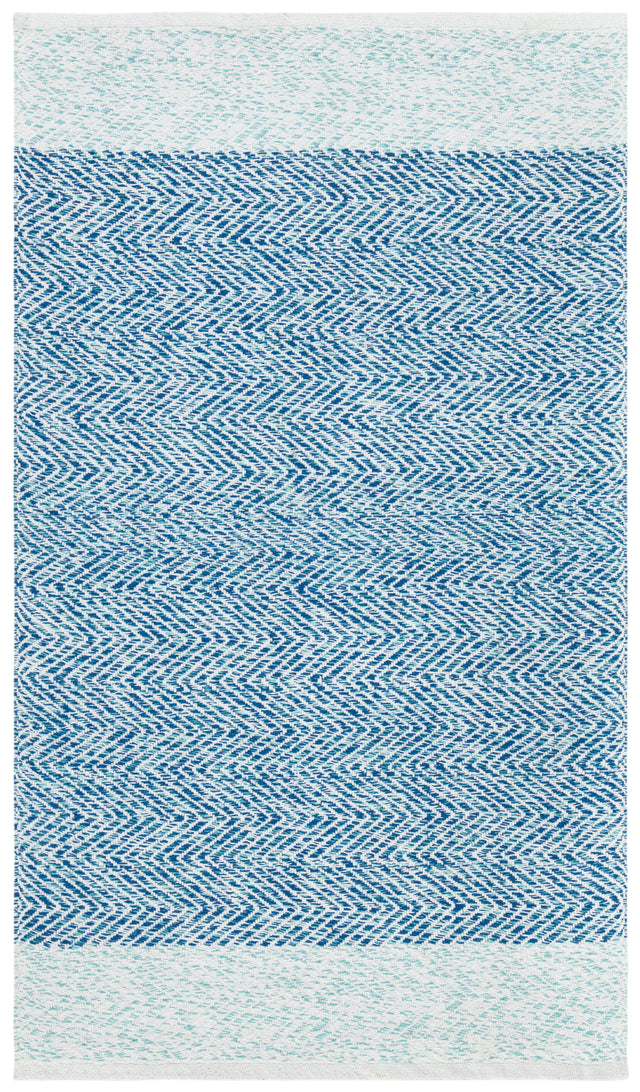 Safavieh Nantucket Nan148M Ivory/Blue Rug.