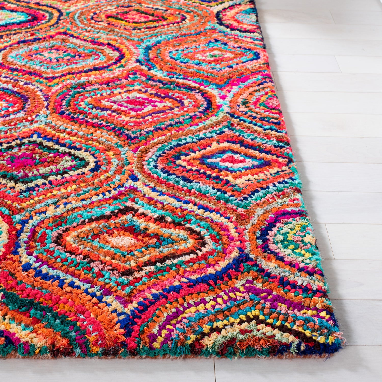 Safavieh Nantucket Nan301C Yellow/Multi Rugs.