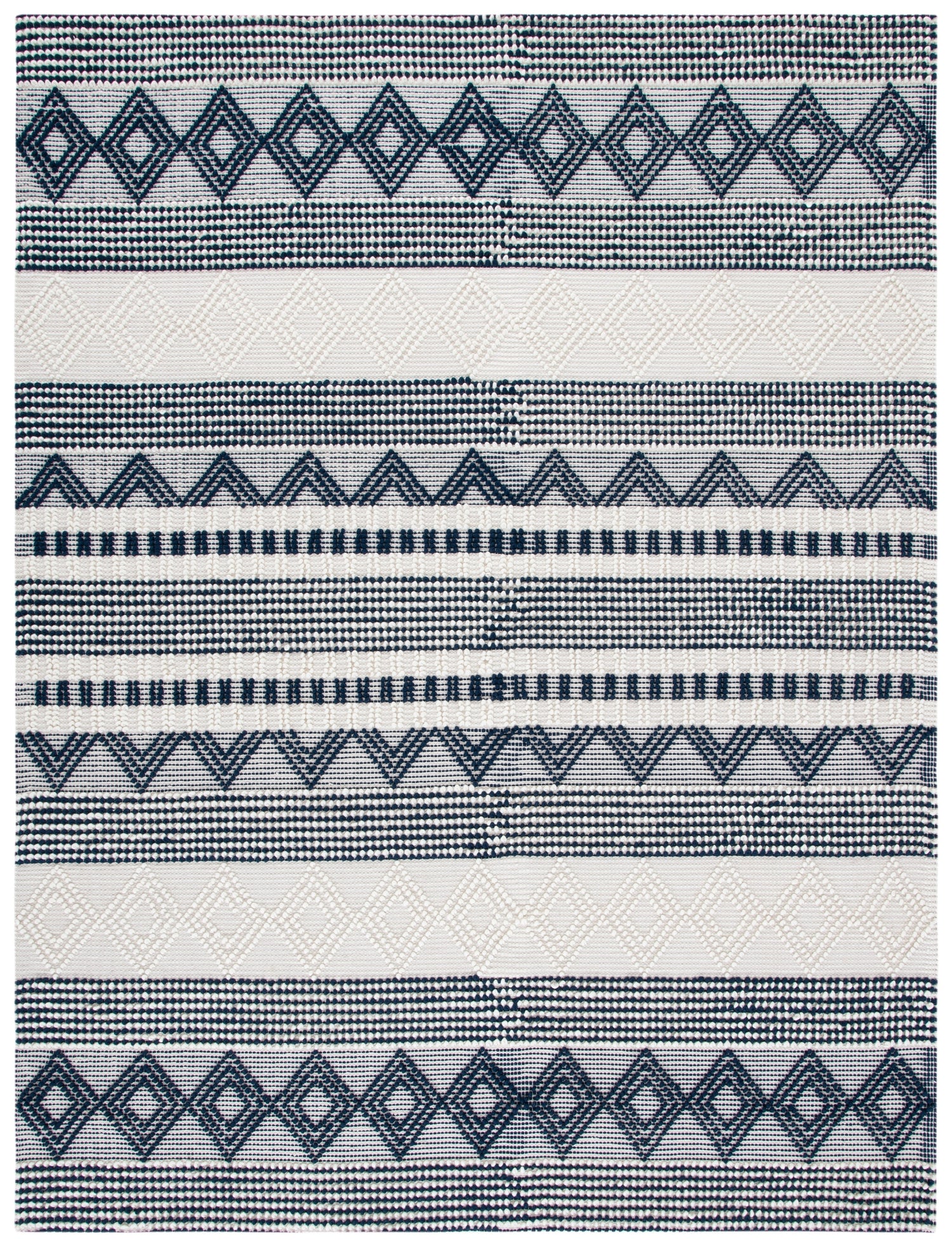 Safavieh Natura Nat102N Navy/Ivory Rug.
