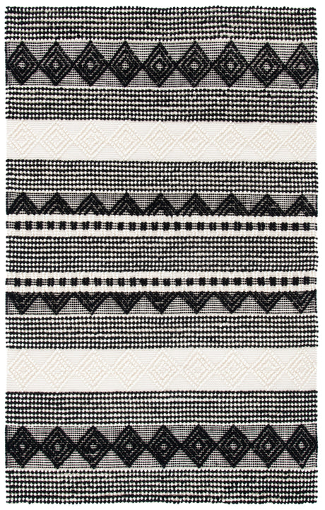 Safavieh Natura Nat102Z Black/Ivory Rug.