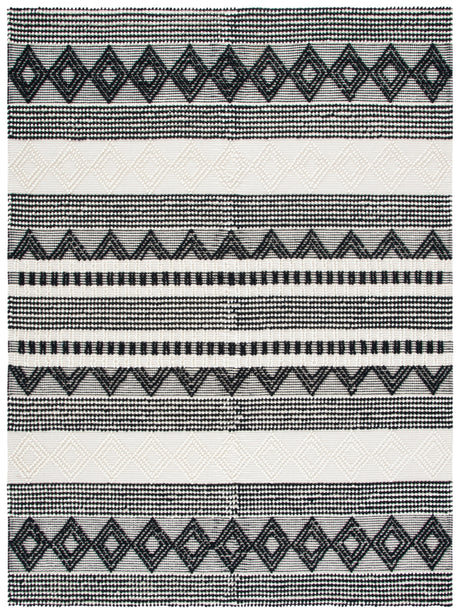 Safavieh Natura Nat102Z Black/Ivory Rug.