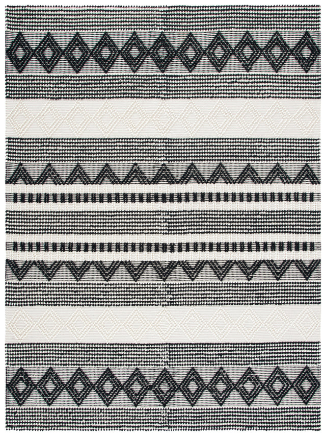 Safavieh Natura Nat102Z Black/Ivory Rug.