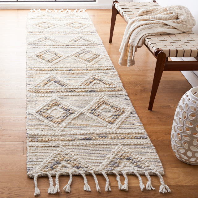 Safavieh Natura Nat175F Ivory/Grey Rug.