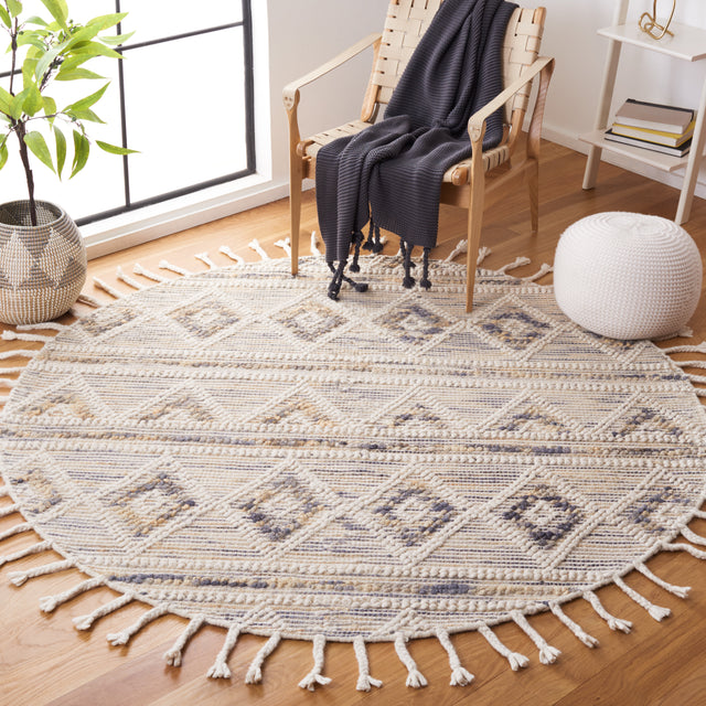 Safavieh Natura Nat175F Ivory/Grey Rug.
