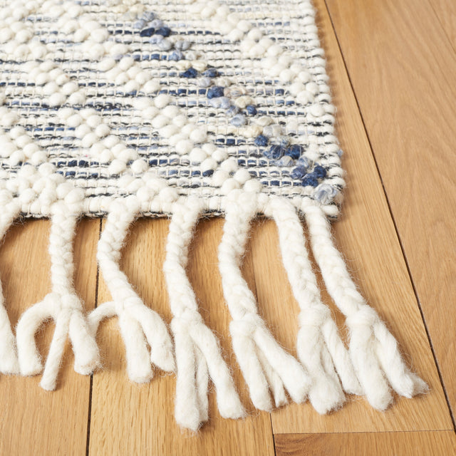 Safavieh Natura Nat176M Ivory/Blue Rug.