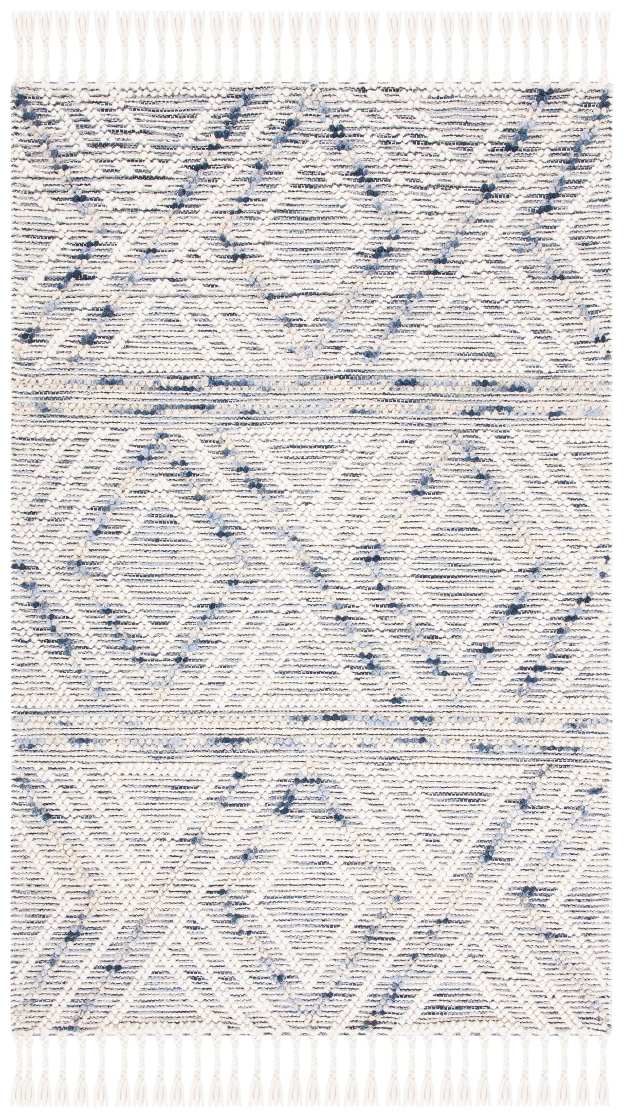 Safavieh Natura Nat176M Ivory/Blue Rug.