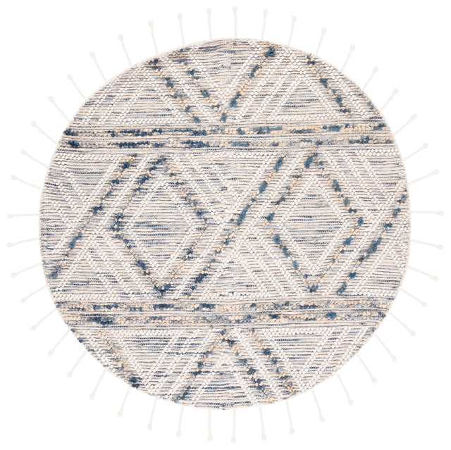 Safavieh Natura Nat176M Ivory/Blue Rug.