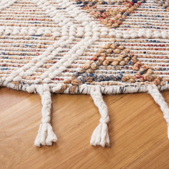 Safavieh Natura Nat178Q Ivory/Red Rug.