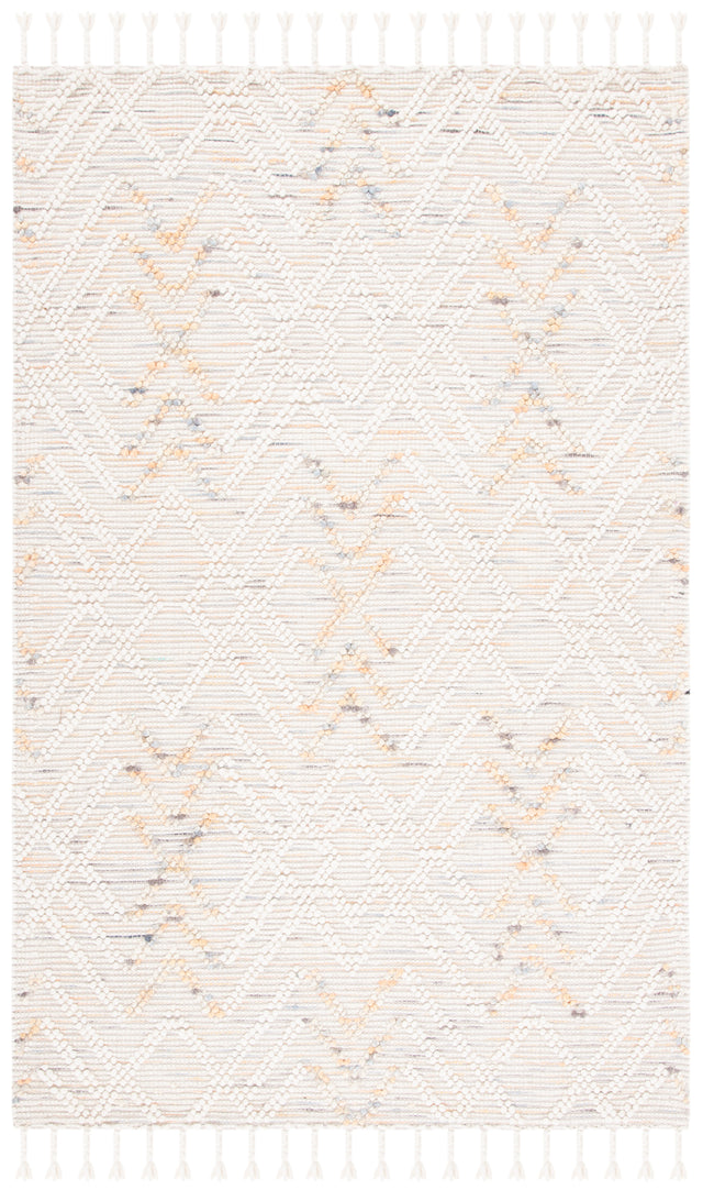 Safavieh Natura Nat179P Ivory/Orange Rug.