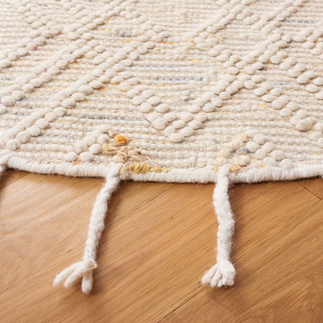 Safavieh Natura Nat179P Ivory/Orange Rug.