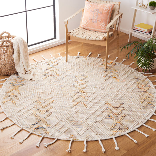 Safavieh Natura Nat179P Ivory/Orange Rug.