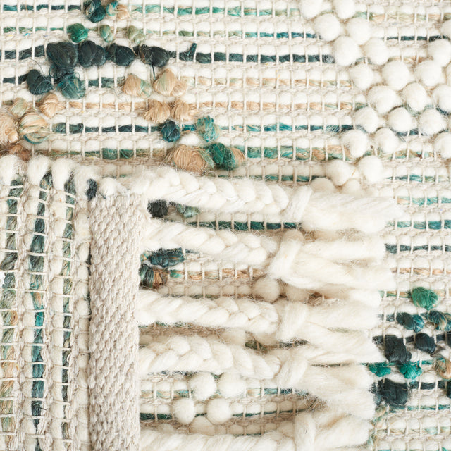 Safavieh Natura Nat180Y Ivory/Emerald Rug.