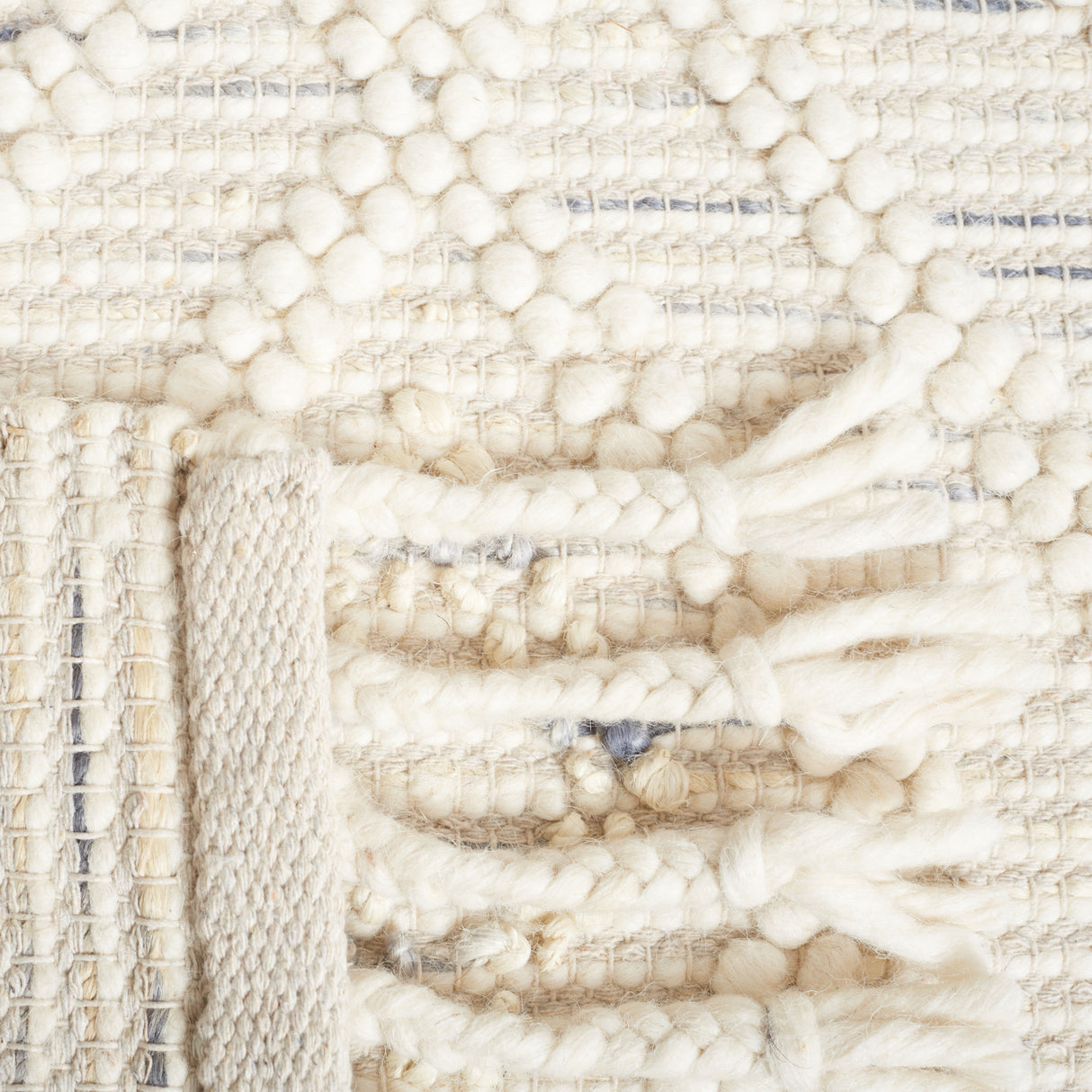 Safavieh Natura Nat181F Ivory/Grey Rug.
