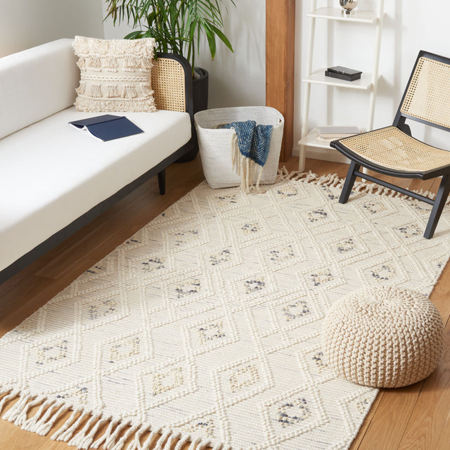 Safavieh Natura Nat181F Ivory/Grey Rug.