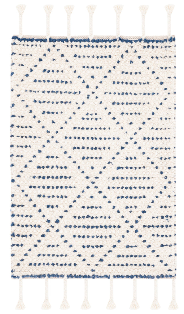 Safavieh Natura Nat183A Ivory/Blue Rug.