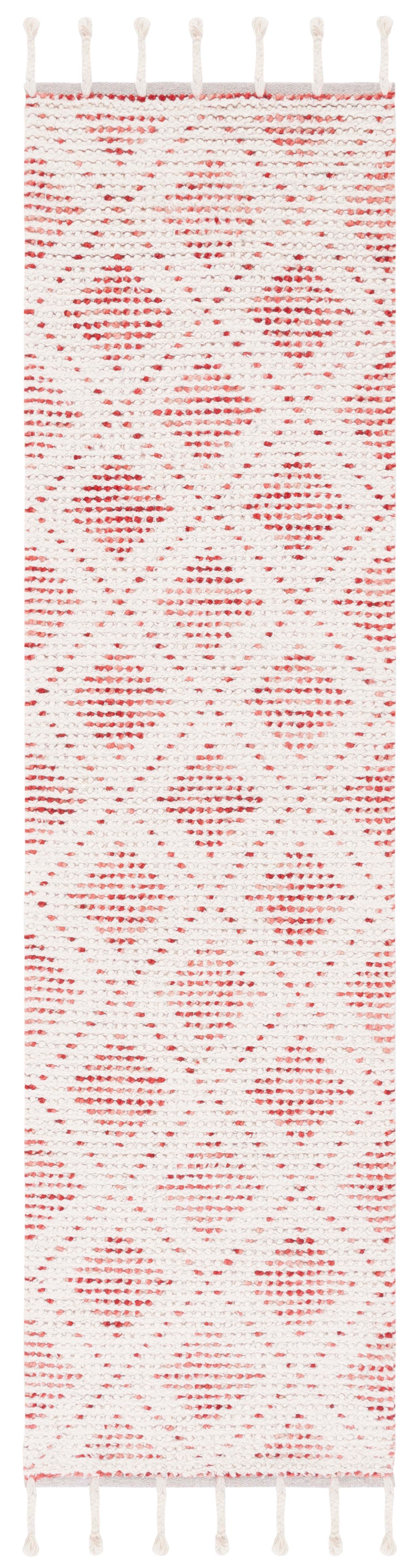Safavieh Natura Nat183Q Ivory/Red Rug.
