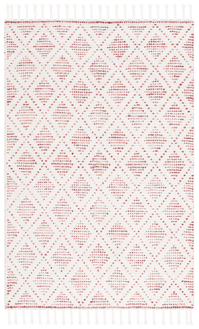 Safavieh Natura Nat183Q Ivory/Red Rug.