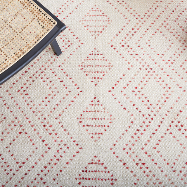 Safavieh Natura Nat184A Ivory/Red Rug.