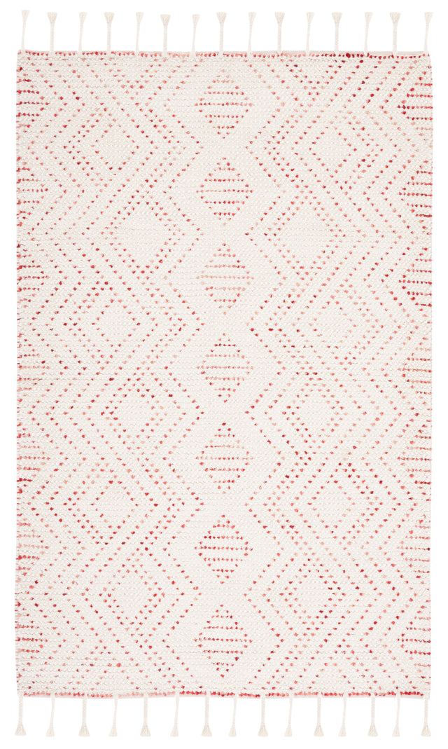 Safavieh Natura Nat184A Ivory/Red Rug.