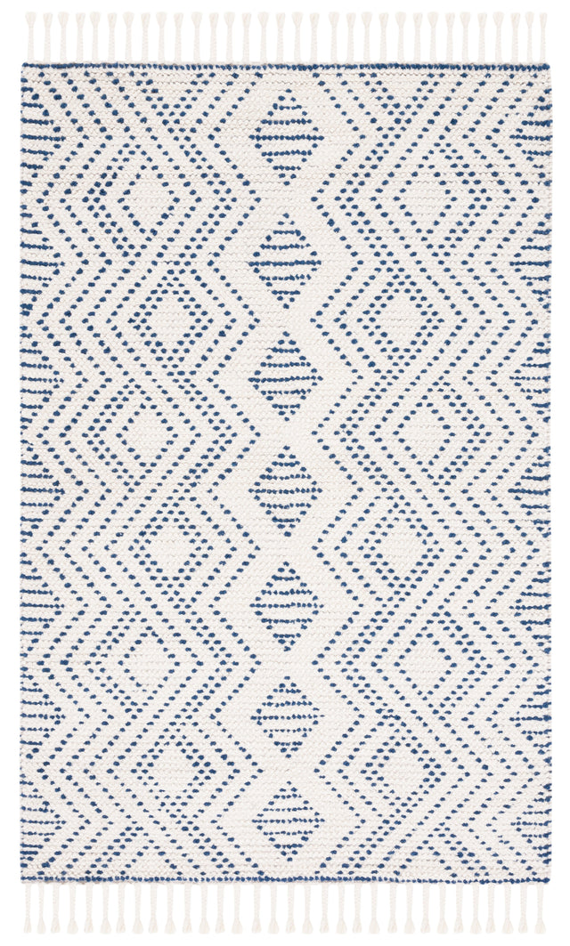 Safavieh Natura Nat184M Ivory/Blue Rug.