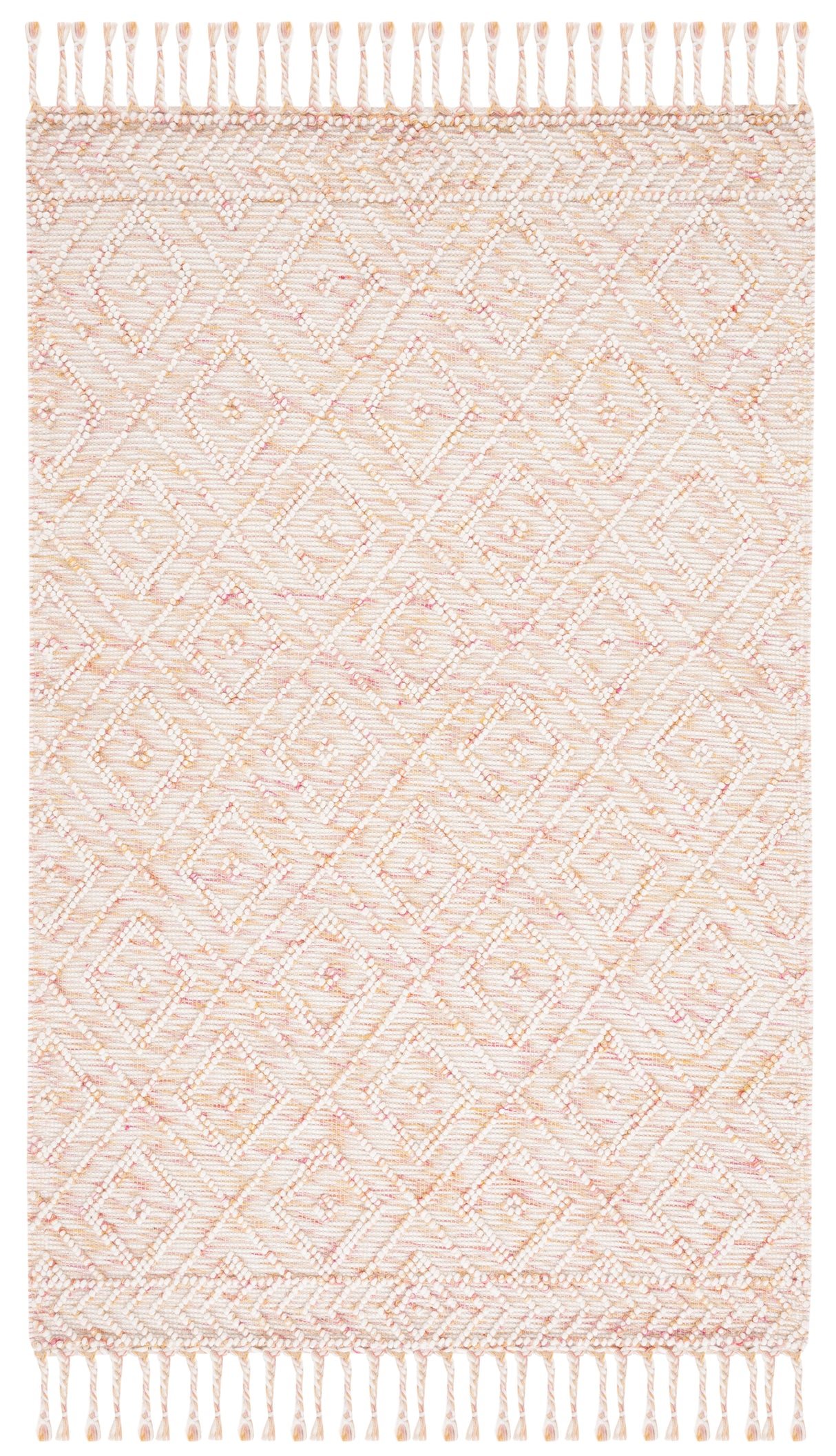 Safavieh Natura Nat188A Ivory/Red Rug.