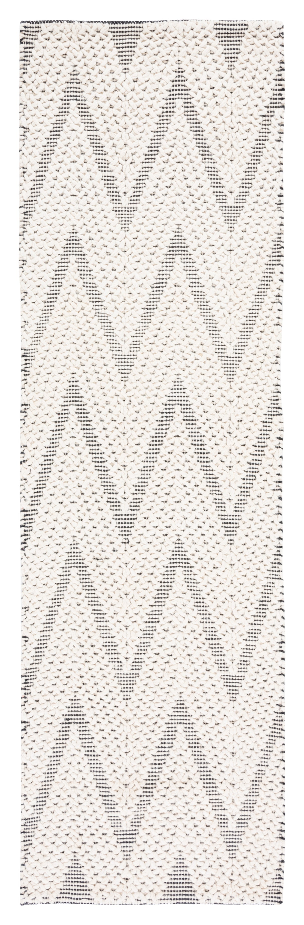 Safavieh Natura Nat279A Ivory/Black Rug.