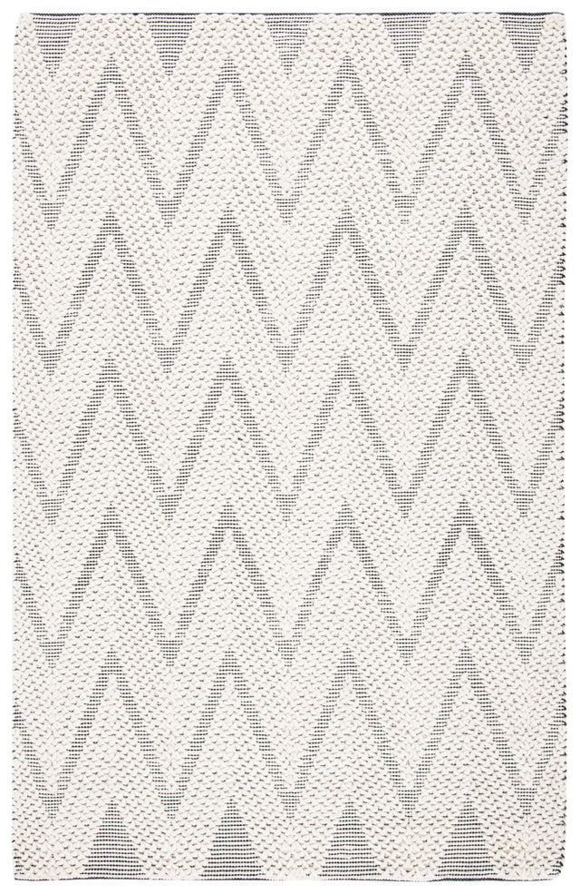 Safavieh Natura Nat279A Ivory/Black Rug.